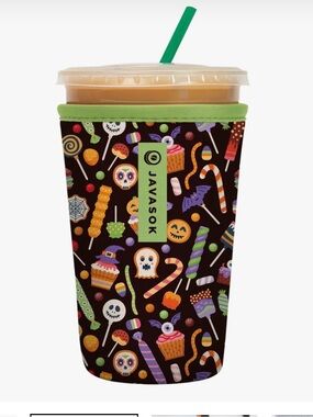 Sok It Javasok Insulated Cup Carrier - Halloween “Creep It Sweet” NEW